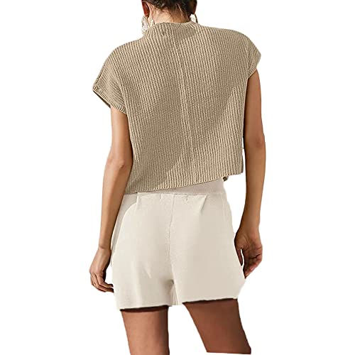Women 2 Piece Outfits Sweater Sets Knit Lounge Set Pullover Tops And Pants Cute Casual Sweatsuit #TOP1