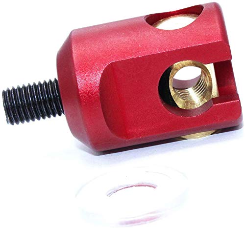 HRCHCG Archery Bow Stabilizer Quick Disconnect Mounting Bracket 90 Degree (Red)