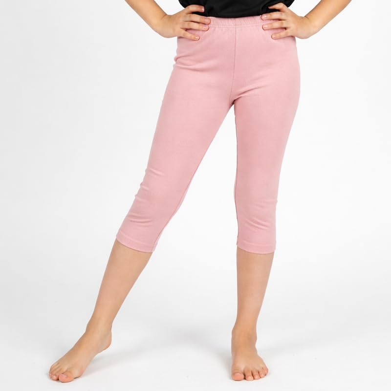 Image of CHARM N CHERISH Girls Cotton 3 /4th Leggings Pack of 1