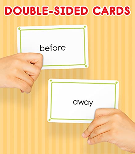 Carson Dellosa - Sight Words Flash Cards - 54 Cards for Phonics and Reading, Preschool / Kindergarten Toddlers