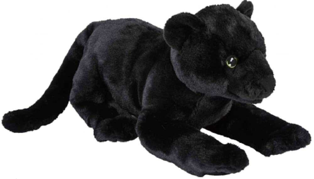 Ravensden Soft Toy Plush Black Panther 45cm, 45cm (L) x 20cm (H) x 15cm (W)
