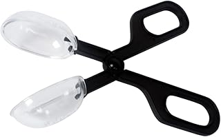 Reptichip Reptiles Clip Reptile Feeding Tong Lizard Herp Grabber Reptile Poop Scooper Reptile Supplies Poop Shovel Animal Feeder Grabber Black Crickets for Reptiles Reptile Tong Reptisoil