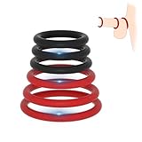 Silicone Cock Ring for Men Erection - for Male Penis Ring Rubber Couples Cock Rings Soft Silicone Couples Penis Rings for Men Hoodies ASX3-15-31
