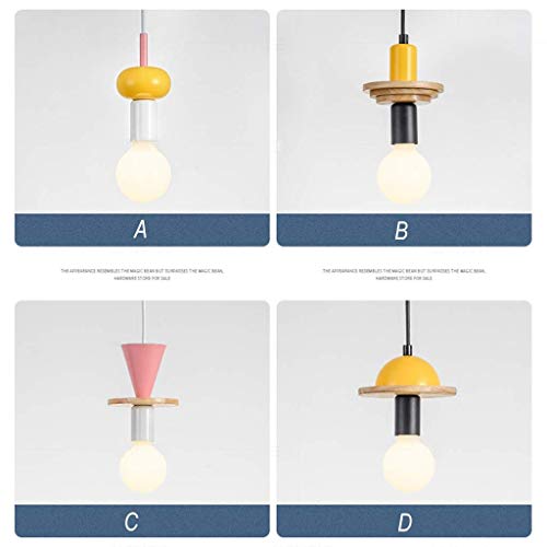 Éclairage de pendentif réglable bois et blanc luminaire suspendu moderne E27