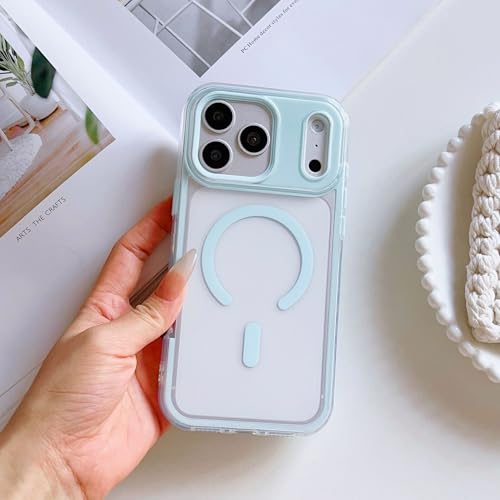 iPhone 15 Plus �p �P�[�X MagSafe�Ή� ������� �N���A �}�O�l�b�g MagSafe�Ή� ���ϖh�~ TPU �V���b�N�z�� �o���p�[ �����ӂ���15 Plus�p�P�[�X�h���b�v�ی� �J���������Y�t���J�o�[ ����~�� ���C�����X�[�d ���F