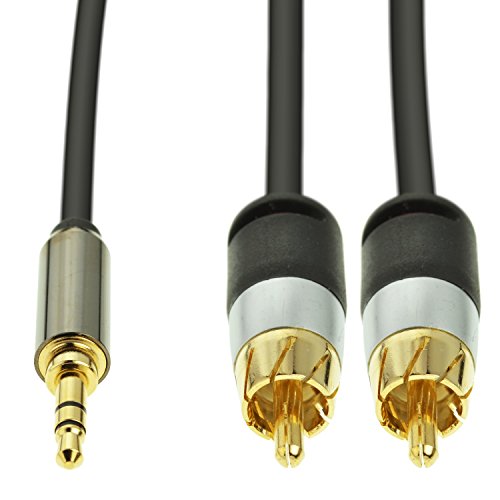 Mediabridge™ 3.5Mm Male To 2-Male Rca Adapter (6 Feet) - Step Down Design - (Part# Mpc-35-2Xrca-6) #TOP2