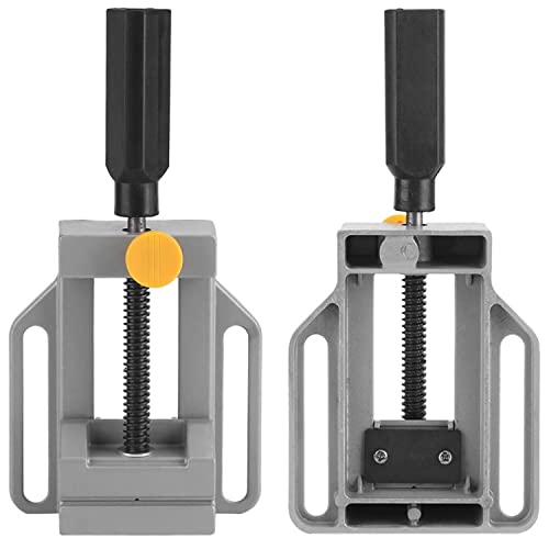 Image of Homdum Adjustable Drill Press Vice Clamp with Quick Release Button Mini vice drill Clamping tool size 60mm x 70mm