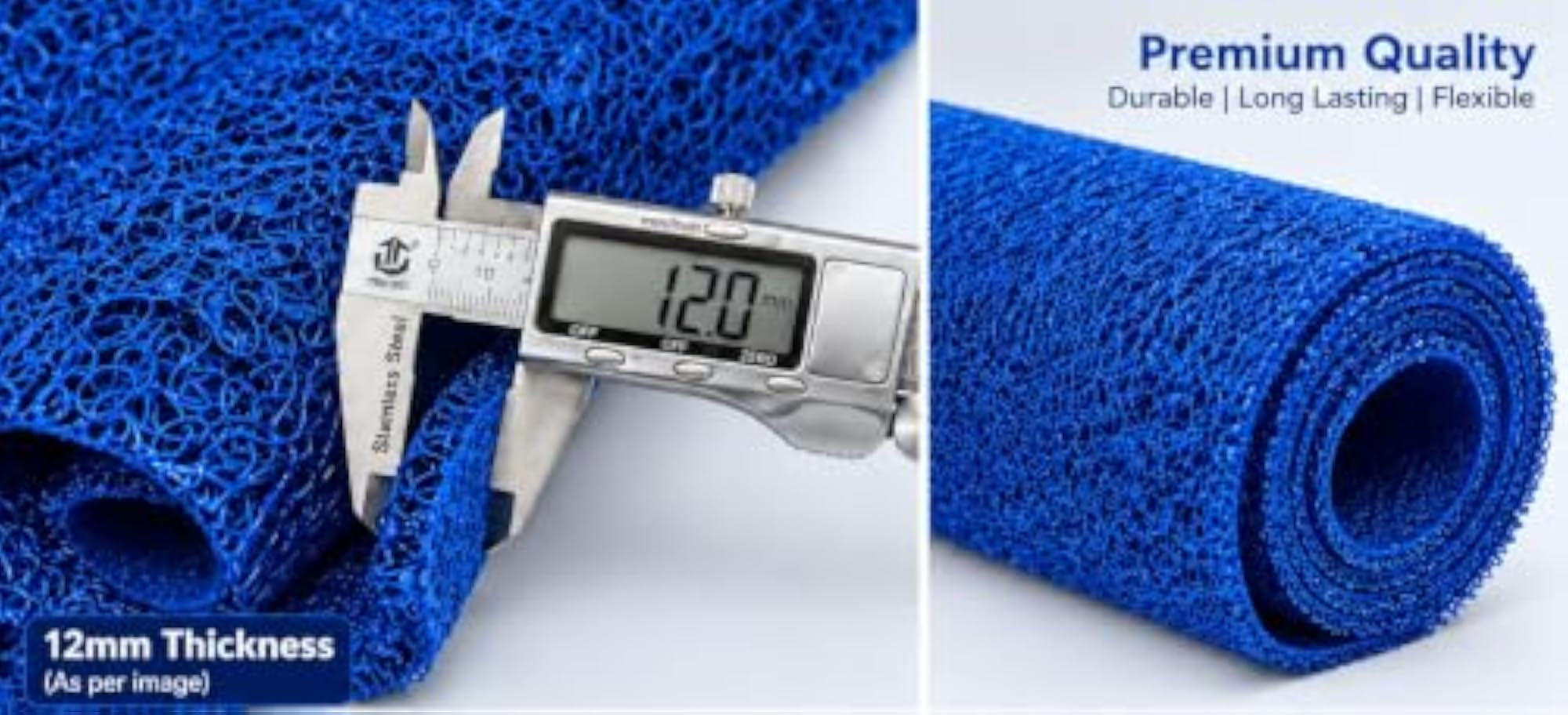 PVC Cushion Floor Mat, Non-Slip Waterproof Soft Mat