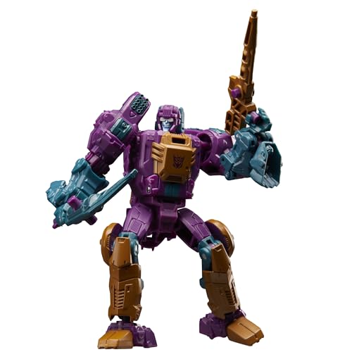 Transformers, Age of The Primes Wreck 'n Doom Collection, Fisitron e Carnivac, Confezione da 2 Action Figure Convertibili