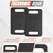 Yes4All Ruck Weight Plate, Cast Iron Rucking Plates with Wide Grip for Swings, Squat, Strength, Weighted Vest Training - Multiple Rucking Weights: 10LB to 45LB