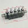 LICHIFIT kitchen Range Hood Keyboard Switch MQ165 Three-position Pushbutton Switch Power Key Board Switch