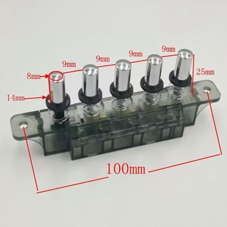 LICHIFIT kitchen Range Hood Keyboard Switch MQ165 Three-position Pushbutton Switch Power Key Board Switch