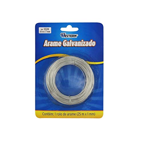 Arame 25 M, Western 1224, Prata