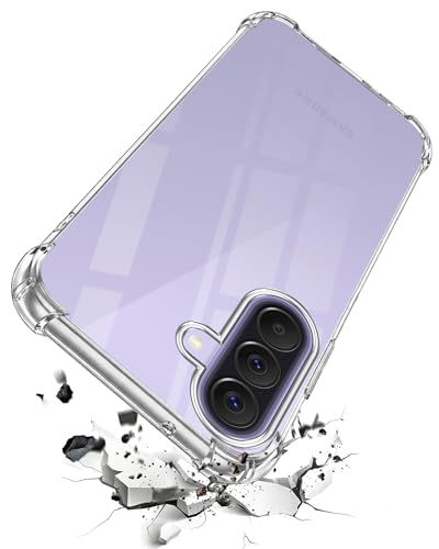 Image of Jkobi Shockproof Crystal-Clear Back Cover for Samsung Galaxy A57 5G (Anti Yellow Case | Drop & Camera Protection | Hard Polycarbonate)