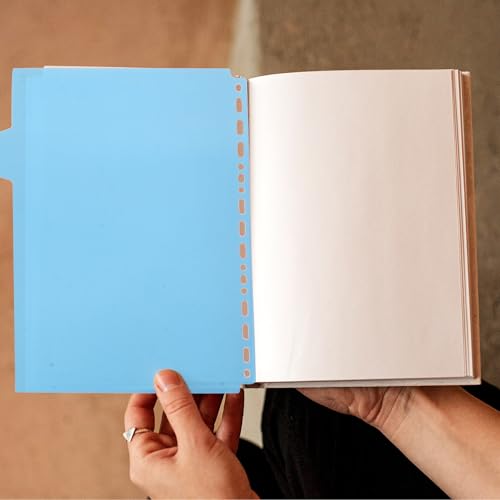 Separadores de carpeta en material PP colorido para clasificar documentos con rapidez 6
