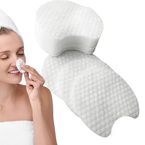 Almohadillas desmaquillantes, almohadillas faciales redondas de algodón, herramienta facial natural para todo tipo de piel, perfectas para el hogar, viajes, mujeres y niñas