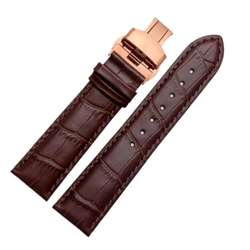 HuanJ Genuine Leather Watch Strap For Men And Women Compatible With AR1945 1946 AR2500 2502 1981 Cowhide Band 14 18 20 22mm Brac