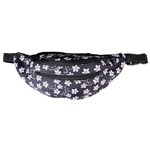 Preisvergleich Produktbild cosey Unisex Blumen Gürtel-Tasche mit Print, Flowers, normal