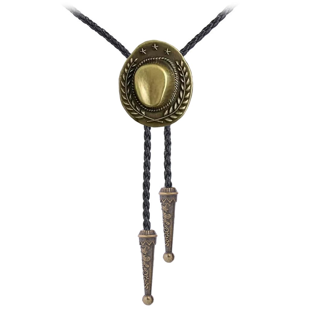 Jeilwiy Bolo Tie for Men Cowboy Ties Western Bolo Tie Necklace for Women