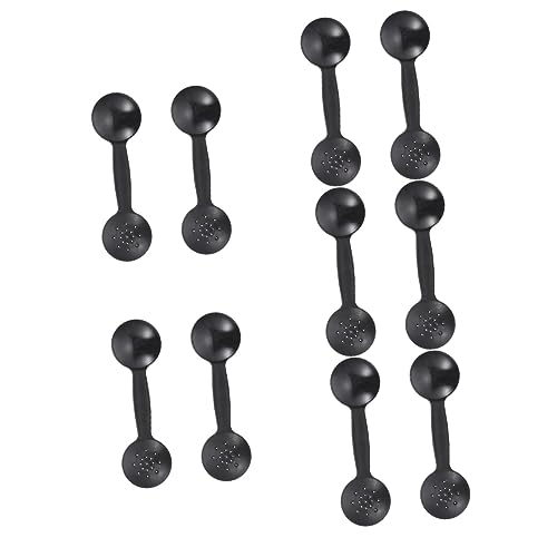 10 Pcs Optometry Eye Shield Glasses Blindfolds for Eye Shield Handheld Eye Occluder Tools for Eyesight Test Tool Occluder Eye-Shielding Plate Optometry Tool SEWOART