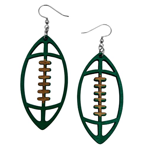 Football Earrings for Women - Football Mom Accessories - Sports Jewelry - Foot Ball Mom Earrings