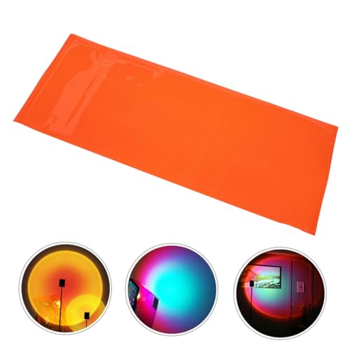 BRIGHTFUFU Film Filtrujący Pet Do Korekcji Kolorów Do Lamp Biurkowych Reflektorów Lamp Podłogowych Poprawa Efektów Świetlnych i Kolorowych Zdjęć
