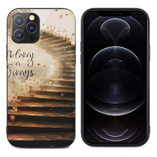 Inspirational Quotes iPhone 12 Pro Protective Glass Case