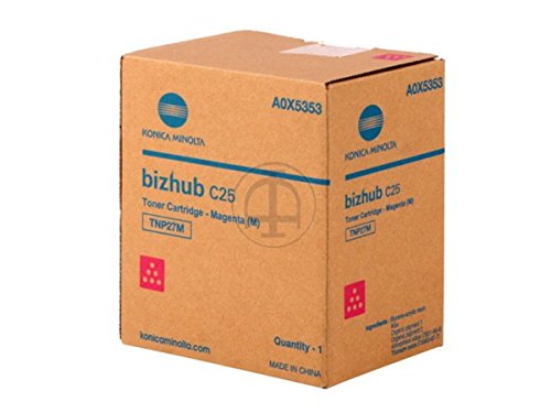 Toner magenta original TNP-27 M pour consommable Bizhub C 25
