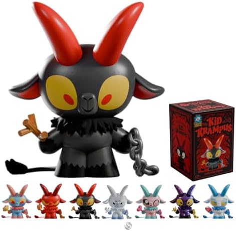 Kid Krampus Blind Box Collectible Figure, PVC, 3 Inch, 7 Variants, Holiday Theme, Ages 15+ (Single Box) image 4