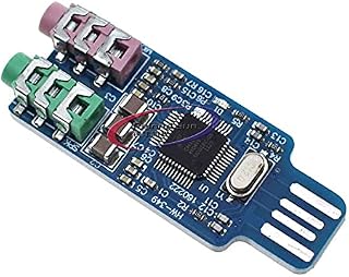 CM108 USB Sound Card Chip Drive-Free Computer External Sound Card Module