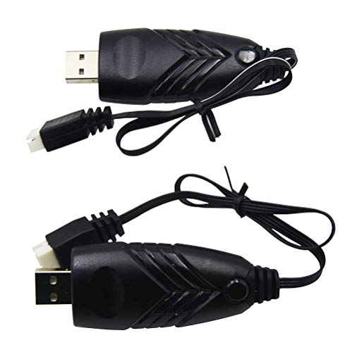 Blomiky 2 Pack 11.1V 1.5A USB Charger Cable suitable for RC Car Boat Airplane Drone Airsoft 11.1V 3S 3 Cell Lipo Battery / 11.1V USB New 2 - Thumbnail 7