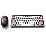 [Slim et portable] Conçu avec une petite et mini-superficie de cet ensemble de souris de clavier sans fil est mince et légère, ce qui le rend facile à transporter partout où vous allez. La conception compacte économise de l'espace sur votre bureau tout en offrant des fonctionnalités complètes. Bon pour les professionnels des voyageurs et les étudiants qui ont besoin solution d'entrée fiable et portable.