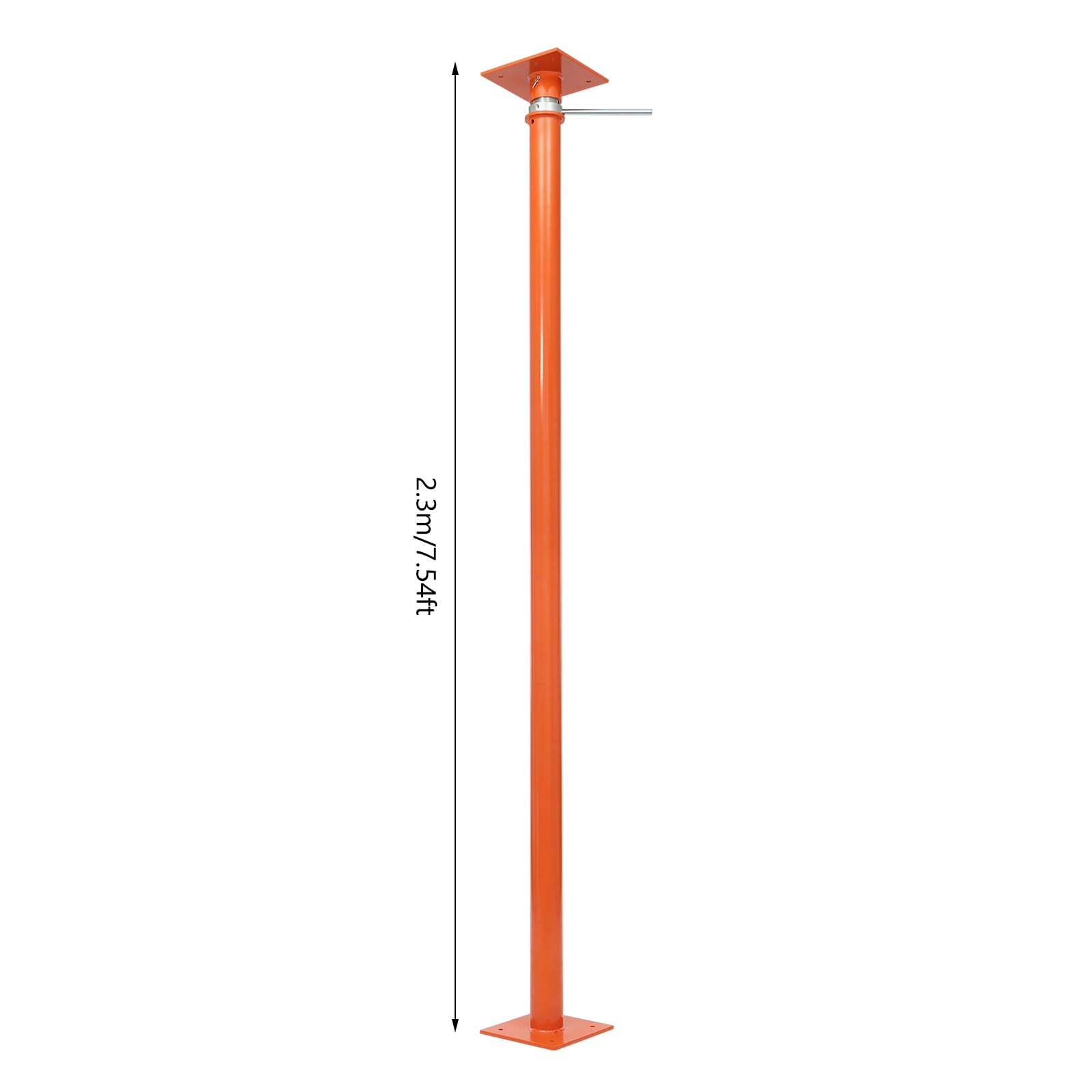 Adjustable Steel Jack Post Heavy Duty Basement Floor Jack 5000lbs Capacity Height Range 85