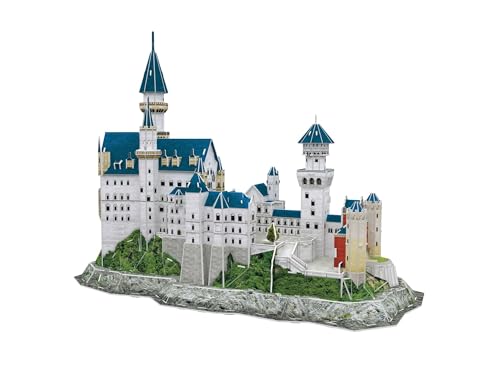 Revell 3D Puzzle Schloss Neuschwanstein I 121 Teile I 4 Stunden Bauspaß für Kinder und Erwachsene I ab 10 Jahren I Das schöne Schloss… – Ansicht 4