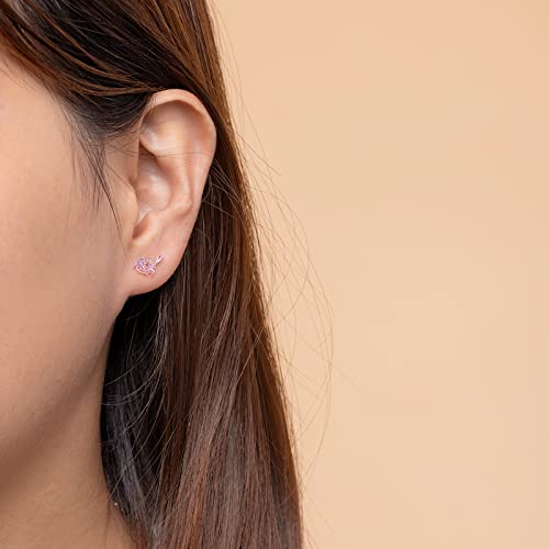 Plastic Earrings, KMEOSCH Colorful Earrings Bling Birds Plastic Stud Earrings for Sensitive Ears Hypoallergenic Earrings With Plastic Post For Women Girls Multipack2