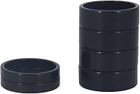 Distanțier tijă ghidon PLATT Ahead 1 inch din aluminiu pentru set de direcție și furcă MTB și cursieră, 5 mm sau 10 mm, 25,4 mm, 6 bucăți 4