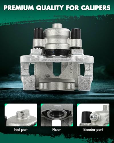 Image of SCITOO Rear Right Brake Caliper With Bracket 19-B3227 Compatible For BMW For 323i 2006-2011,For BMW For 325i 2006,For BMW For 325xi 2006,For BMW For 328i 2007-2013,For BMW For 328i xDrive 2009-2013