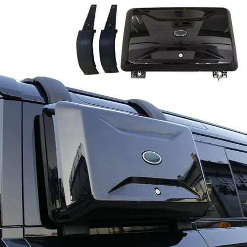 Caja de almacenamiento lateral de transporte de engranajes con cerradura para Land Rover LR Defender 90 110 130 2020 2021 2022 2023 2024