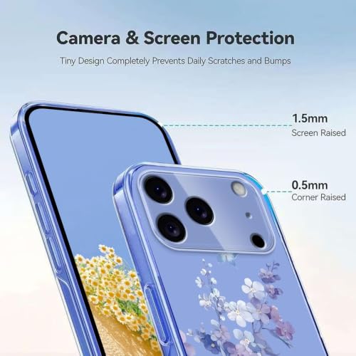 Coque silicone floral iPhone XR transparente et antichoc