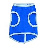 1 Pcs Dog Cooling Vest for Summer - Breathable & Adjustable Pet Cooling Jacket with Harness, Lightweight UV Protection for Small, Medium, Large Dogs - Reusable Design for Outdoor Walks, Travel