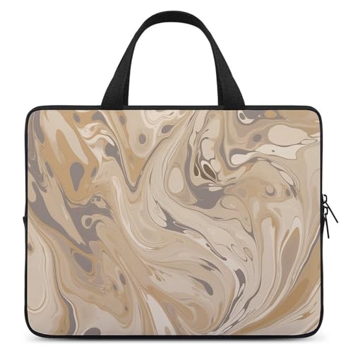Sac à bandoulière pour ordinateur portable au design marbre unique et unisexe