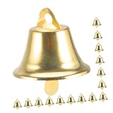 TEMPNAP 100個 入りクラフト用ジングルベル 金色鈴 ペンダントチャーム 手作り装飾用 ホーム ジュエリー用