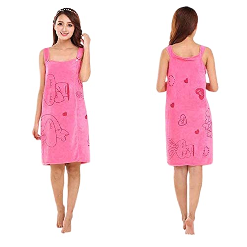 7 HORSE7 HORSE PK Enterprise Wearable Absorbent Bath Towel Fast Dry Magic Women Beach Spa Bathrobes Bath Skirt Lady Drying, Free Size