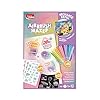 Maped Creativ - Recharge Pastel Airbrush Maker pour Enfant avec 15 Feutres - Activité Graffiti - Transforme tes Feutres en spray électronique - Kit de Loisirs Créatifs, 72 stickers