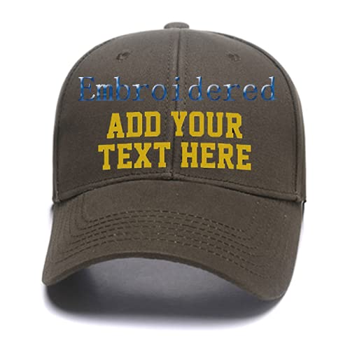 Sports Outdoors Snapback Visors Custom Text Embroidered Dad Hats Personalized Hip Hop Curved Bill Baseball Caps Army Green #TOP3