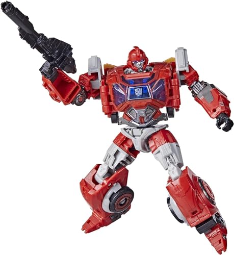 TRANSFORMERS Toys Studio Series 84 Deluxe Class Bumblebee Ironhide Action Figure - Ages 8 and Up, 4.5-inch