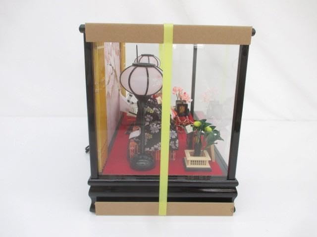 東京久月 雛人形 アクリルケース入り親王飾り 壁掛けOK コンパクト