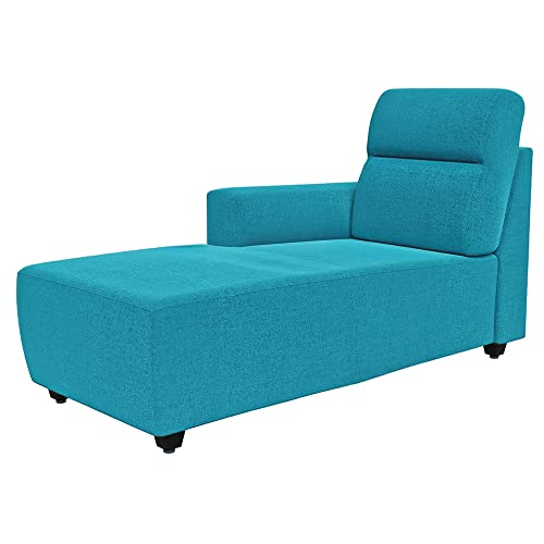 Image of Wakefit Sofa Set | 3 Year Warranty | Sofa 3 Seater, 3 Seater Sofa for Living Room, Wooden Sofa Set, 3 Seater + Left Aligned, Sofa for Living Room - Belize(Malphino : Malibu Green)