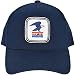 U.S. Mail Baseball Hat, USPS Eagle Embroidered Logo Adjustable Adult Snapback Baseball Cap with Curved Brim, Navy Blue, One Size