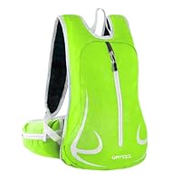 Freien Rucksäcke Unisex 14L Ultraleicht Fahrrad Reise Wander Sportrucksack, Wasserdicht Reiserucksack für Laufen Skifahren Camping Trekking Bergsteigen Radfahren Schultertaschen (Grün)